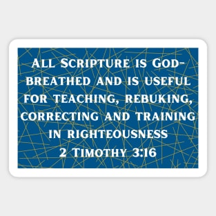 Bible Verse 2 Timothy 3:16 Magnet